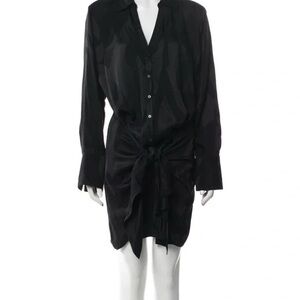 Ba&sh black shirt dress